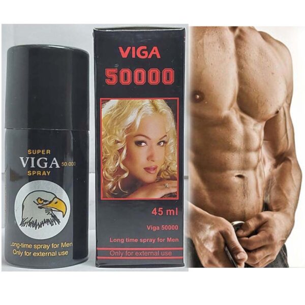 Super Viga 50000 Delay Spray 45 ml With Vitamin E