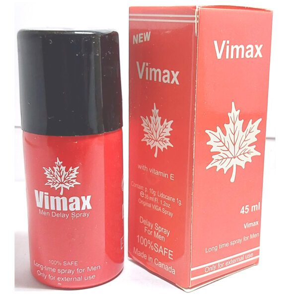 Vimax Delay Spray For Men 45 ml With Vitamin E 100% Safe & Original