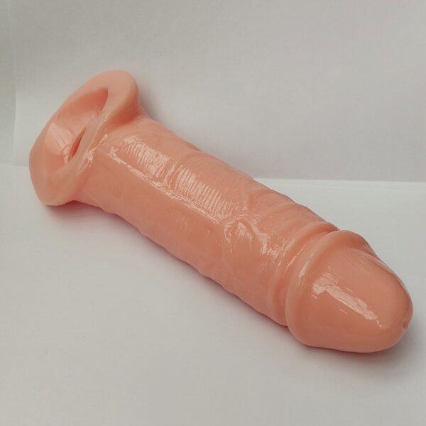 7 Inch Silicon Condom Skin Light Jumbo