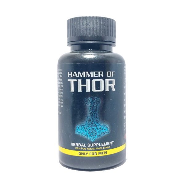 Dr Chopra Hammer Of thor Capsule For Men 100% Pure & Original